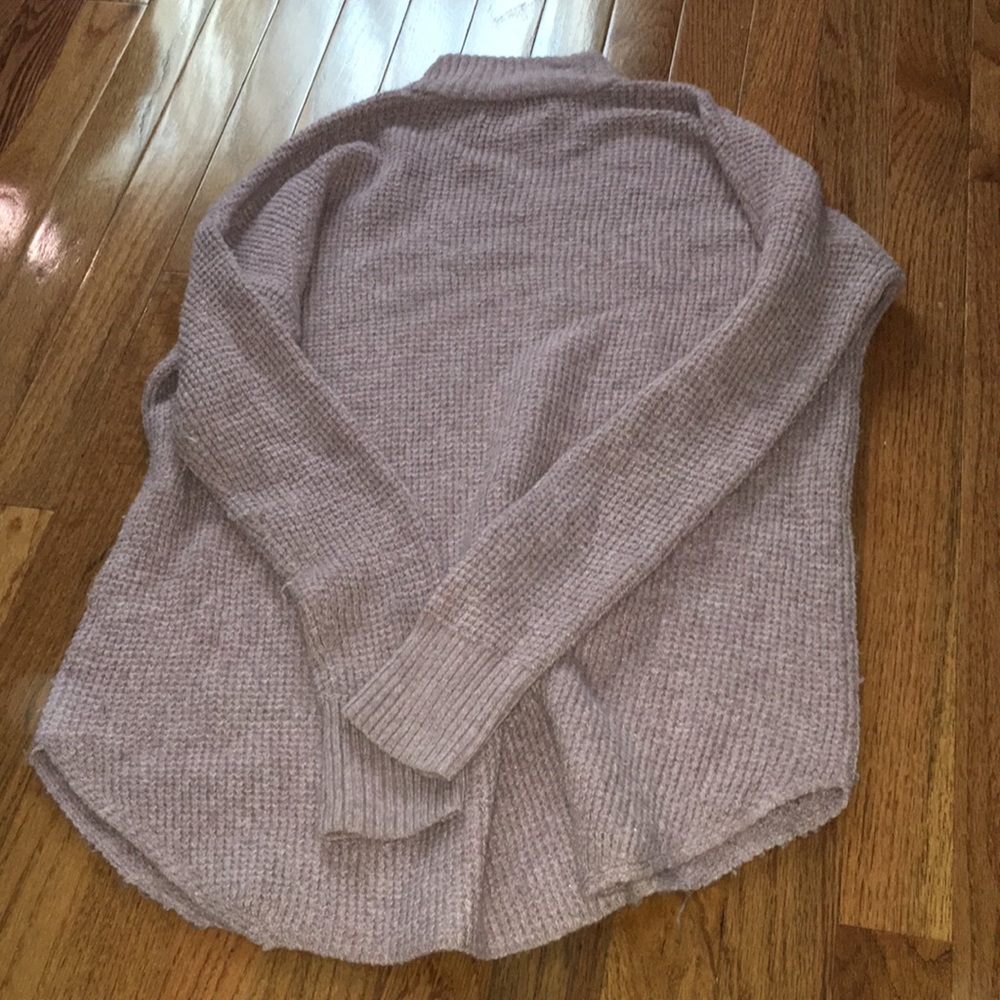 mock neck sweater